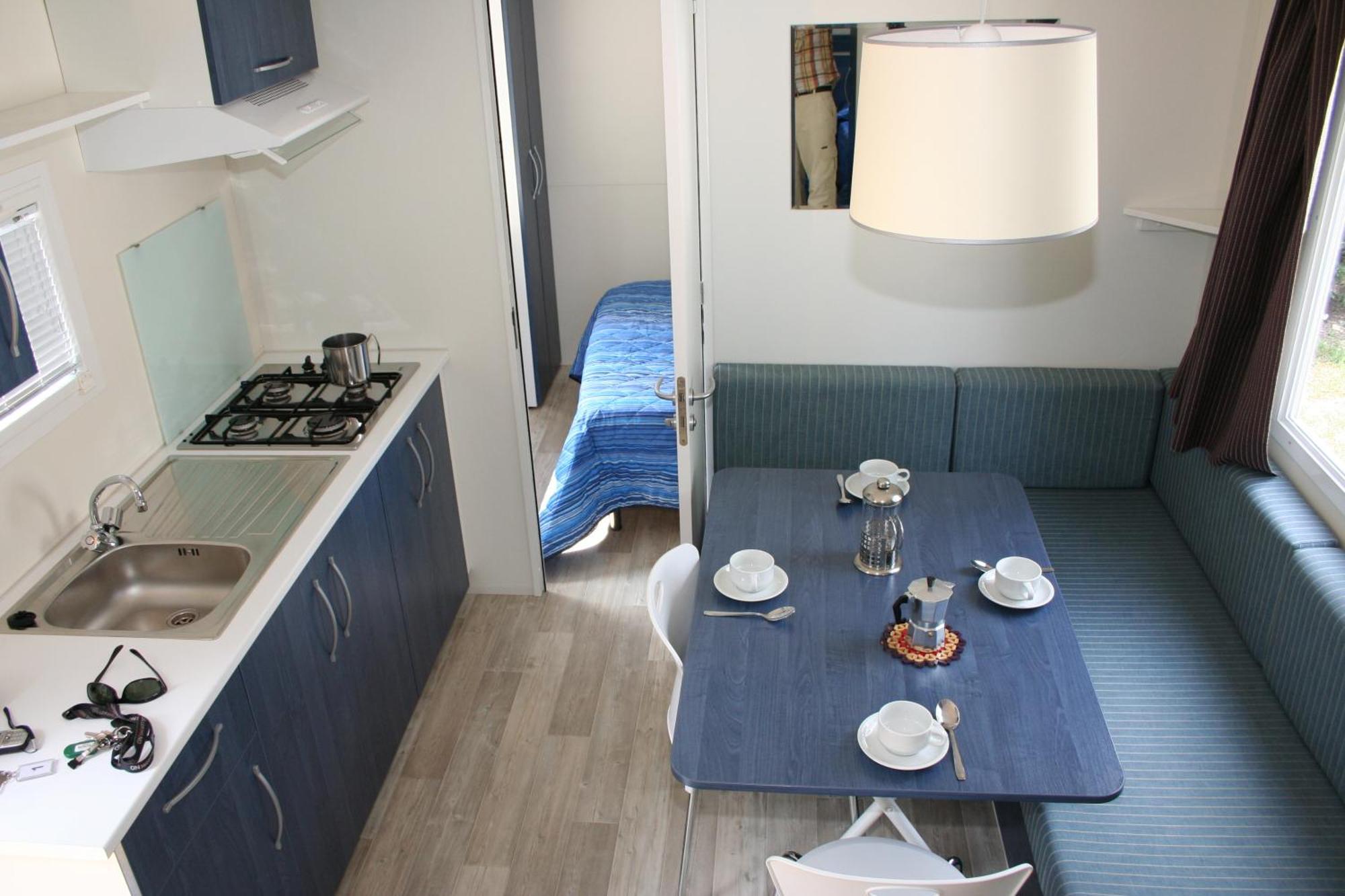 Happy Camp Mobile Homes In Camping Village Rosapineta Rosolina Mare Exterior foto
